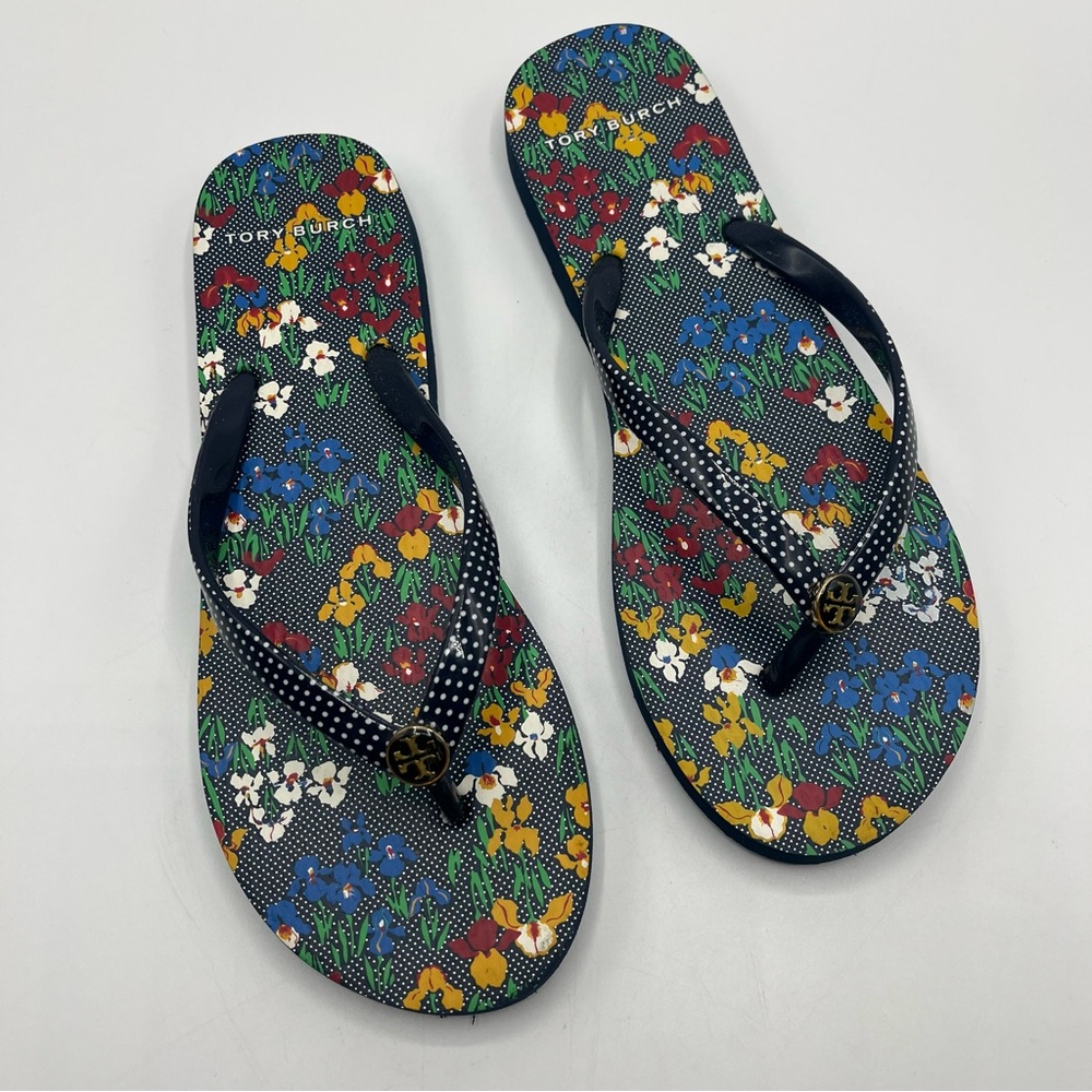 Tory Burch Multicolor Floral Sandals
